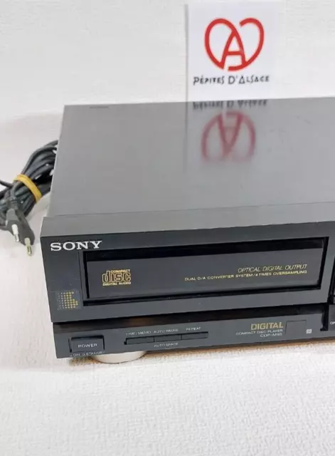 Sony CDP-M95 CD-Player Lecteur CD-R CD-RW Platine Audio Musique Vintage Testé TB 2