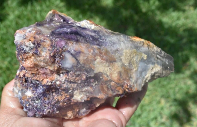 1.60 LB TIFFANY STONE ROUGH, BERTRANDITE, OPALIZED FLUORITE  Utah (WER)