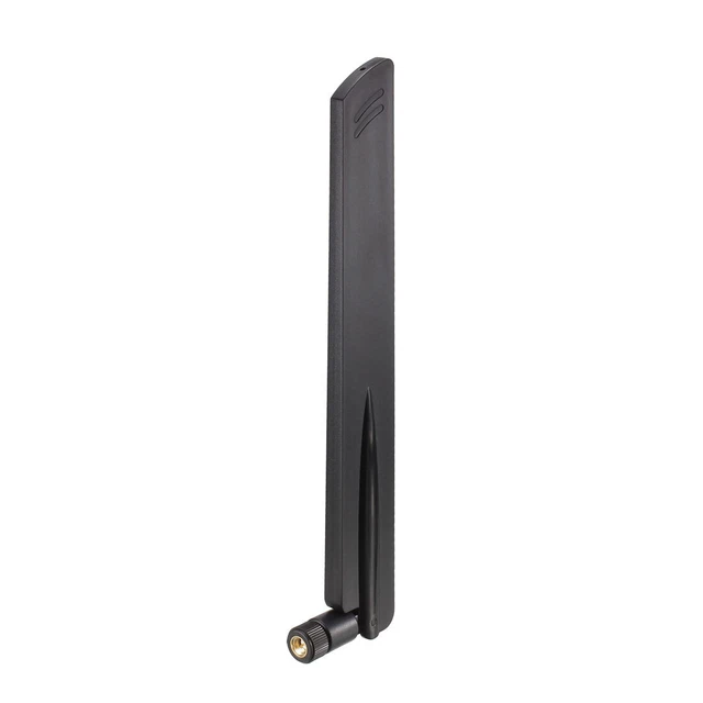 WiFi Antenna 15dBi High Gain 2400-2500MHz SMA Male Connector Paddle Type Black