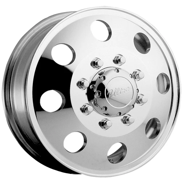 Ultra Modular Dually Front 17x6.5 8x6.5" +134mm Polished Wheel Rim 17" Inch