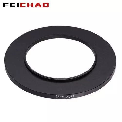 FEICHAO Aluminum 37mm-52mm Filter Adapter Ring Black DSLR Camera Lens Accessorie