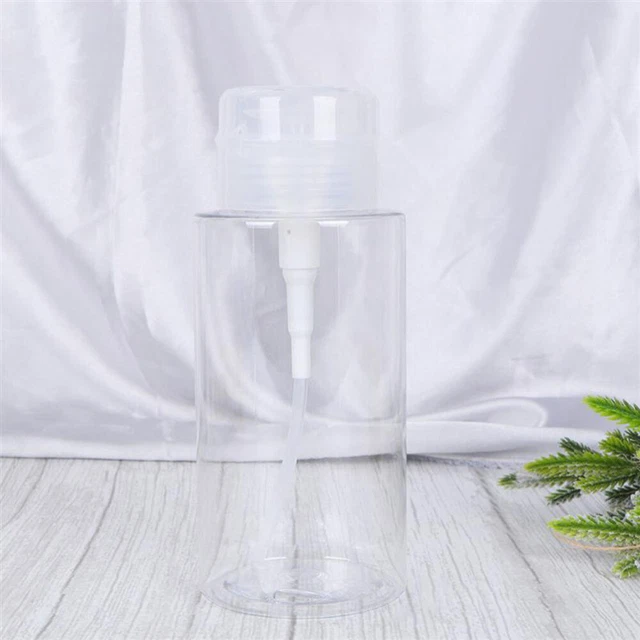 2 Pcs Plastic Sample Bottles Shampoo Bottles Container Lotion Pump Dispenser