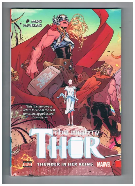 Mighty Thor Thunder In Her Veins HC Marvel, Jason Aaron, Russell Dauterman, NM y