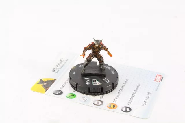 Heroclix Marvel Fear Itself Wolverine 031 SR Super Rare V2