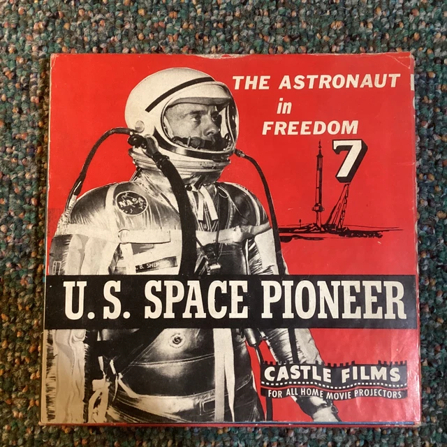 Vintage Castle Films U.S. Space Pioneer The Astronaut In Freedom No. 7 8mm Film