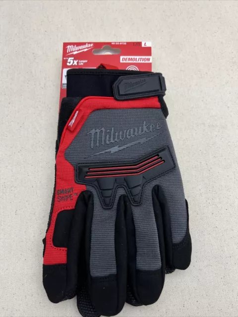 Milwaukee 48-22-8732 Large Demolition Work Gloves