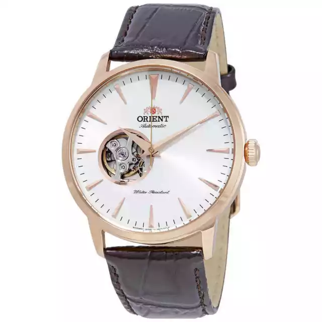 Orient Open Heart Automatic White Dial Men's Watch FAG02002W0