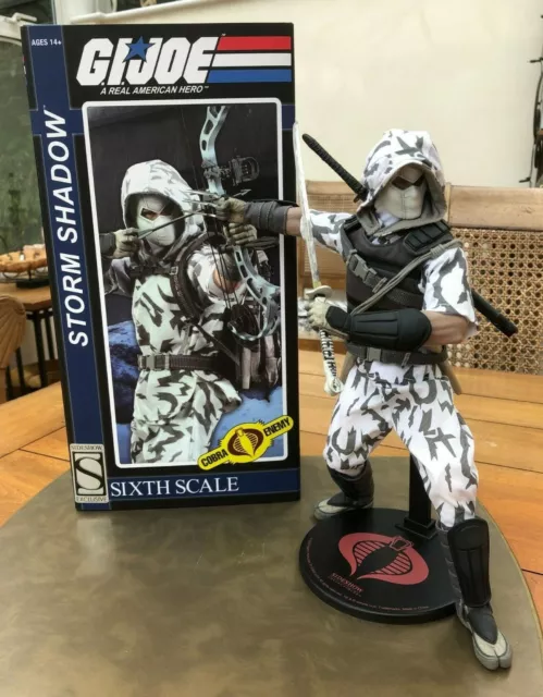 FIGURINE ASSASSIN STORM Shadow Exclusive G.I Joe 1 6 par