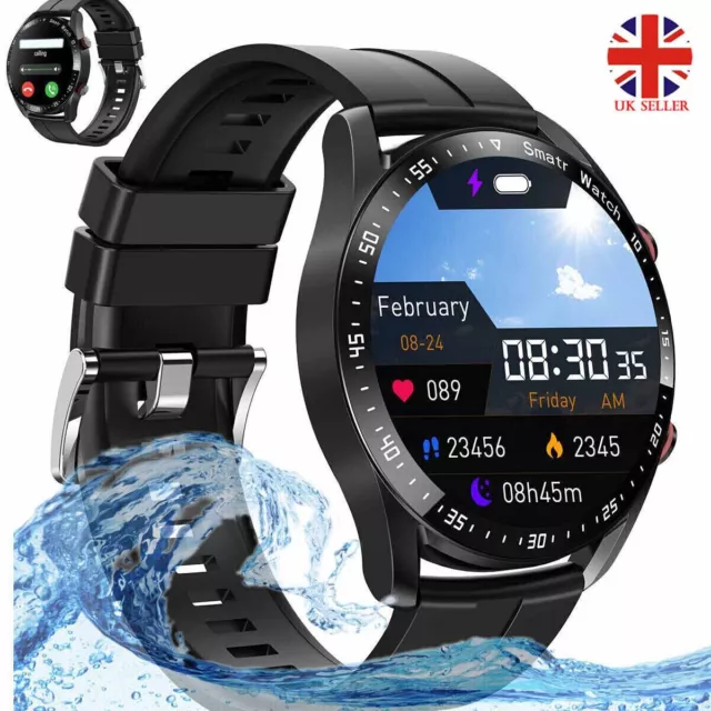 Waterproof Smart Watch Men Women Smartwatch Bluetooth For iPhone Samsung 2023