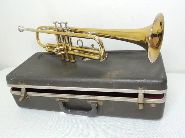 Bach Bb Trumpet🎺 Refurbished SELMER BUNDY Student w/EXTRAS & case serial 79643 Bach Bb Trumpet🎺 Refurbished SELMER BUNDY Student w/EXTRAS & case serial 79643