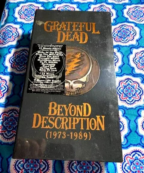 GRATEFUL DEAD BEYOND Description Box Set 1973 - 1989 12 CD 68 