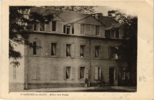CPA St-HONORÉ-les-BAINS - Hotel des Bains (457058)