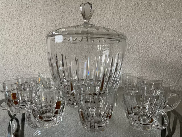 Nachtmann Bowle - Set für 12 Personen, Kristallglas. Bleikristall, Astra