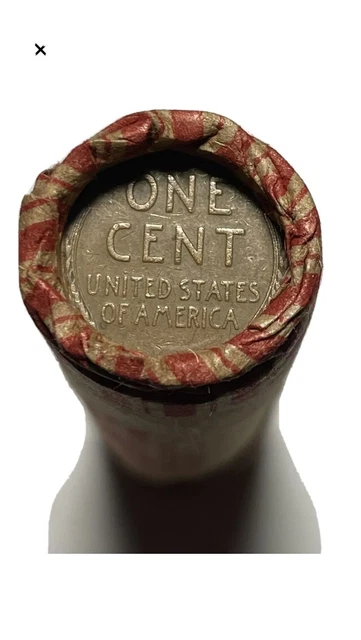 Lincoln Wheat Penny Cent Roll PDS 1909-1958 ATTN COLLECTORS! Great Mix of Coins!