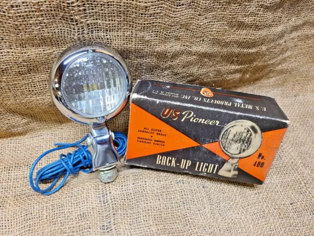 NOS Vintage Original Pioneer Accessory BACKUP Light Back up Lamp GM Chevy Buick