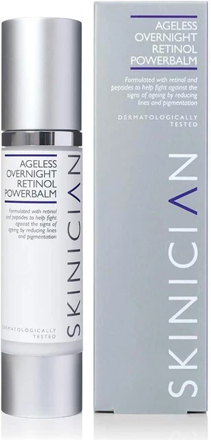 SKINICIAN Ageless Overnight Retinol Powerbalm - Anti-Ageing Retinoid Face...