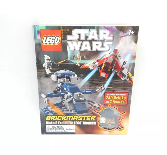 LEGO STAR WARS Buch - Brickmaster - exclusive 240 Bricks + 2 Figures - Neu