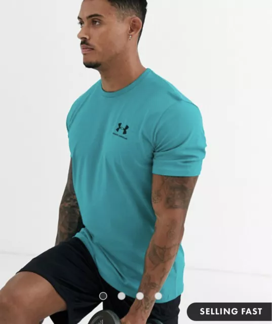 T-shirt uomo stile sportivo Under Armour collo equipaggio sport-running-palestra XXL,S @vendita