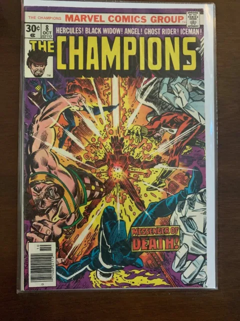 Marvel Comics - The Champions #8 - October 1976 - (M3A)