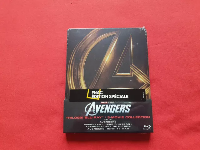 Avengers 1 2 3 Coffret Steelbook Edition Spéciale Fnac Blu-ray