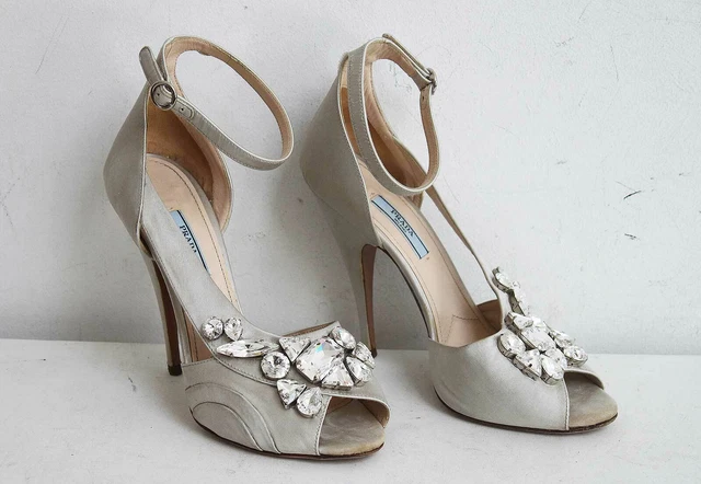 Prada sales satin shoes