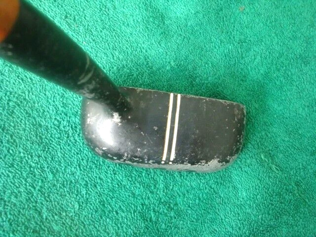 Rare putter vintage Ben Hogan Macdougall P-107 en laiton avec poignée