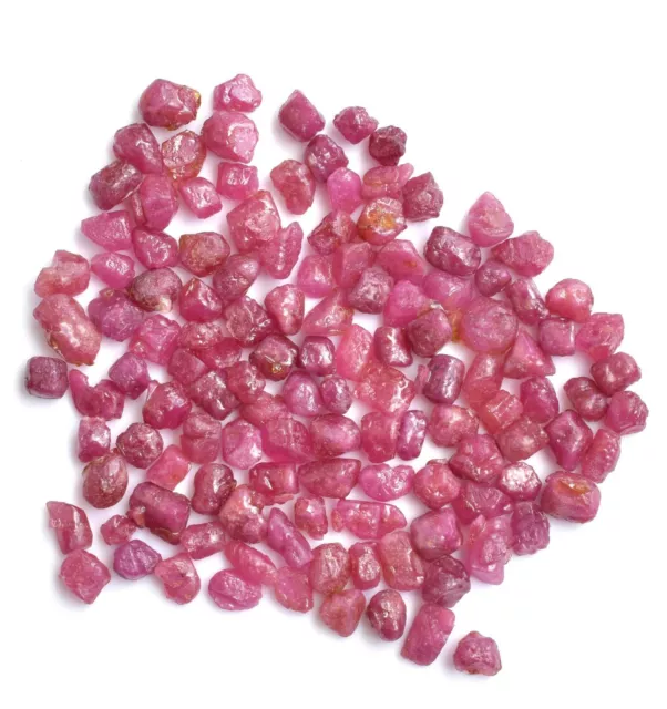 AAA Natural Burma Heated Ruby Rough Loose Gemstone Raw Rough Lot 200.00 Ct 3