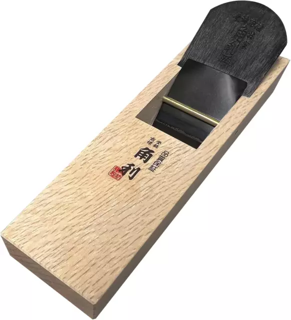 KAKURI Woodworking Japanese Block Plane 60mm, Manual KANNA Wood Planer for Wood