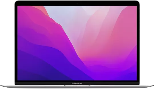 Apple MacBook Air 13" (2020) M1 7-Core GPU 3,2 GHz - Silber 256 GB SSD 8 GB #...