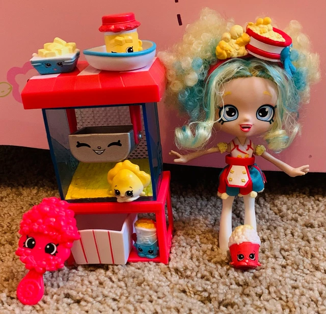 SHOPKINS SHOPPIES POPETTE S Popcorn Stop Playset with Doll Exclusive Figures G 19.99 PicClick