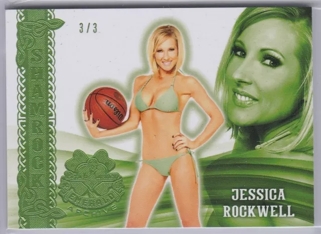 2023 Benchwarmer * Emerald Archive * Jessica Rockwell  * Shamrock * #3/3