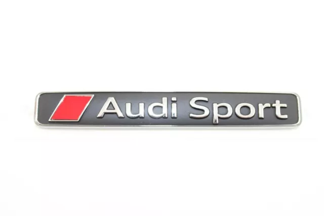 Original Audi Sport Schriftzug R8 chrom Logo