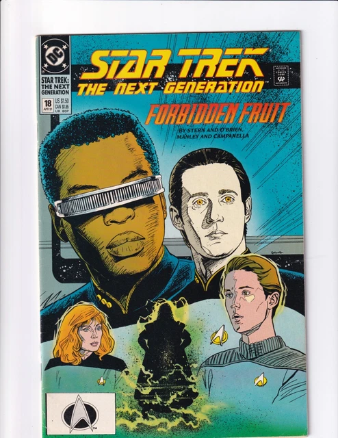 Star Trek: The Next Generation #18 Vol. 2 (DC, 1991) ungraded Bagged and Boarded