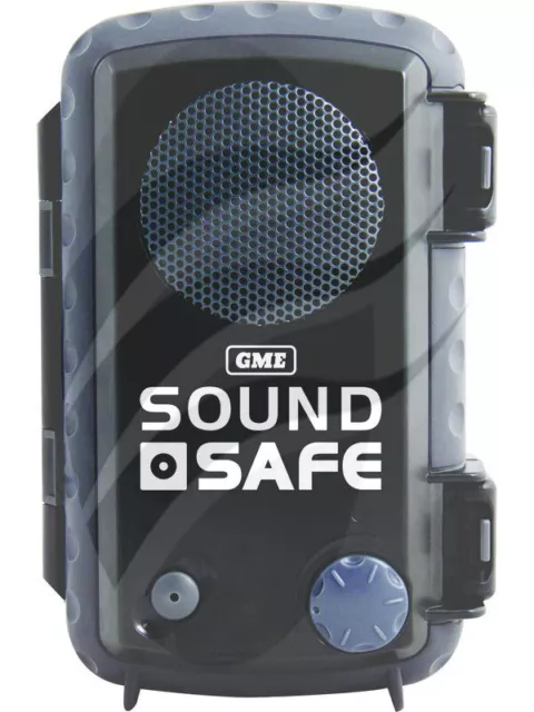 GME Sound Safe Black Case Waterproof Amplified Floating iPod & Mp3 w/ (SS001B)