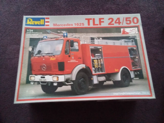 Revell Mercedes-Benz 1625 TLF Feuerwehr Modellbausatz 1:24