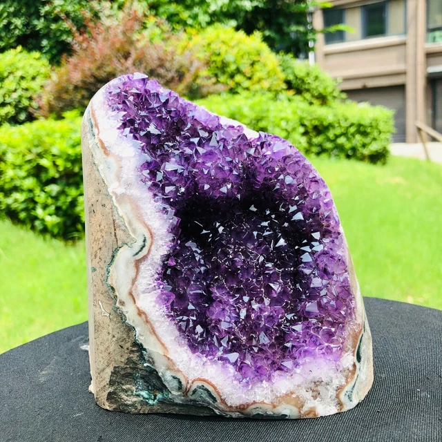 1700g Natural Uruguayan Amethyst Cluster Cave Display Specimen Healing 1287