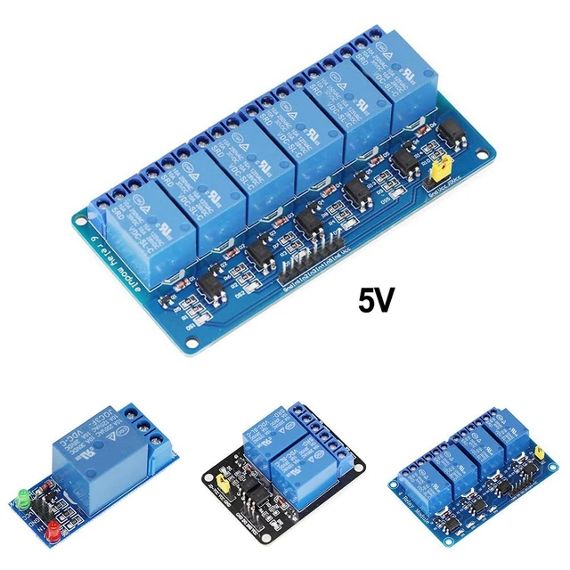 5V 4 Kanal Relaismodul Karte für Arduino PIC AVR DSP IoT Mittelsteuerung