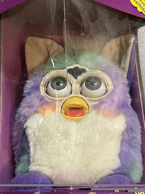 CAR / FURBY Tiger Electronics 1999 Marron Noir Yeux Vert Vintage Exc Etat EUR 34,90 - FR