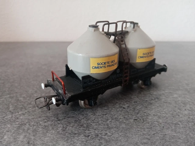 JOUEF Et 1 Lima Lot De 6 Wagons ARBEL Citerne Algeco Esso Ciments