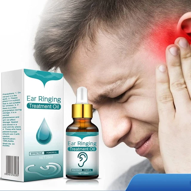 1 PIEZA Tratamiento de zumbidos en los oídos Aceite Zumbido en los oídos Gotas de alivio del tinnitus 10ML 2022