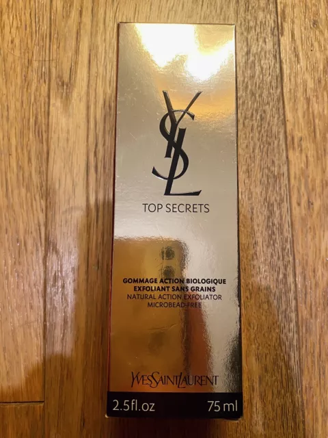 YLS TOP SECRETS GOMMAGE ACTION BIOLOGIQUE EXFOLIANT SANS