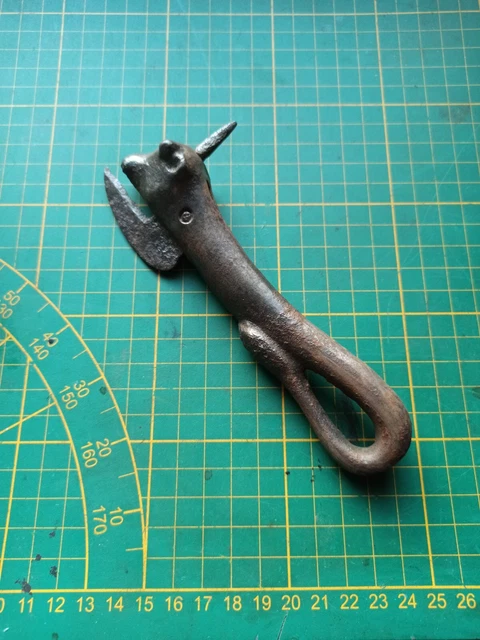 Ouvre-boîte Vintage / Décapsuleur Inox Et Bambou – Fabriqué En France, état Proche Du Neuf