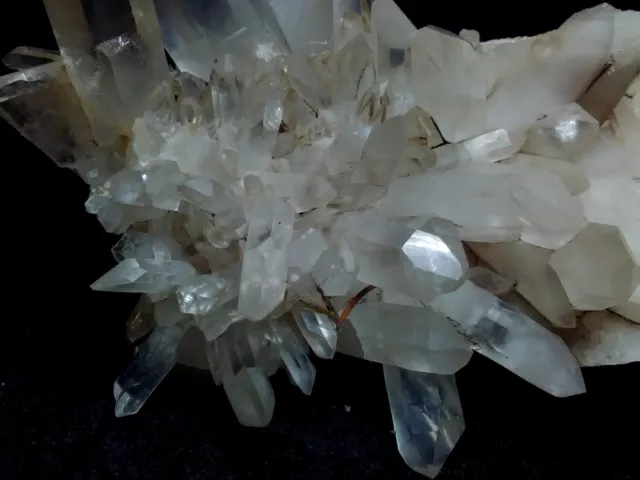 Bergkristall aus Mount Ida, Norman. Montgomery County Arkansas USA LN 106 2