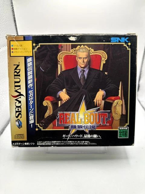 Jeu Sega Saturn Japonais – Fatal Fury Real Bout Special – Très Bon état
