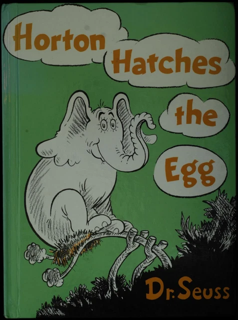 HORTON HATCHES THE Egg. Dr Seuss. DR SEUSS $23.60 - PicClick AU