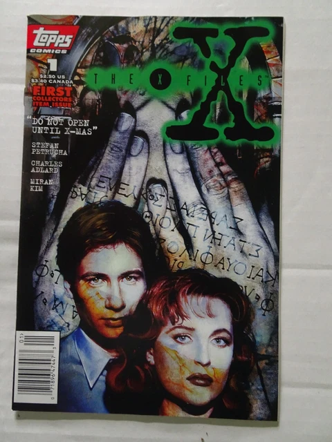 X-Files - Do Not Open Until X-Mas Topps Comic Book #1