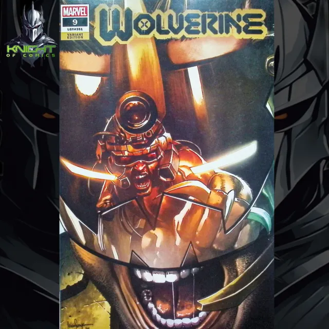 Wolverine #9 - Mico Suayan Trade Dress Variant 🔑Key Marvel Comics 2020 Nm+