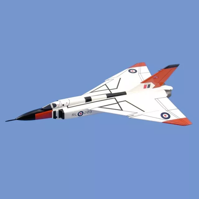 CF-105 Avro Arrow Mk.1 Mahogany Desk Model Hand-carved and hand-painted CW801-BR