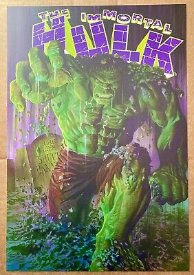 Incredible Hulk #1 by Alex Ross Marvel Comics Poster