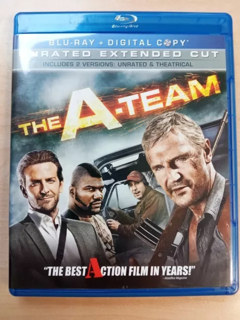The A-Team (Blu-ray Disc, 2010, 2-Disc Set, Unrated Extended Cut Includes...